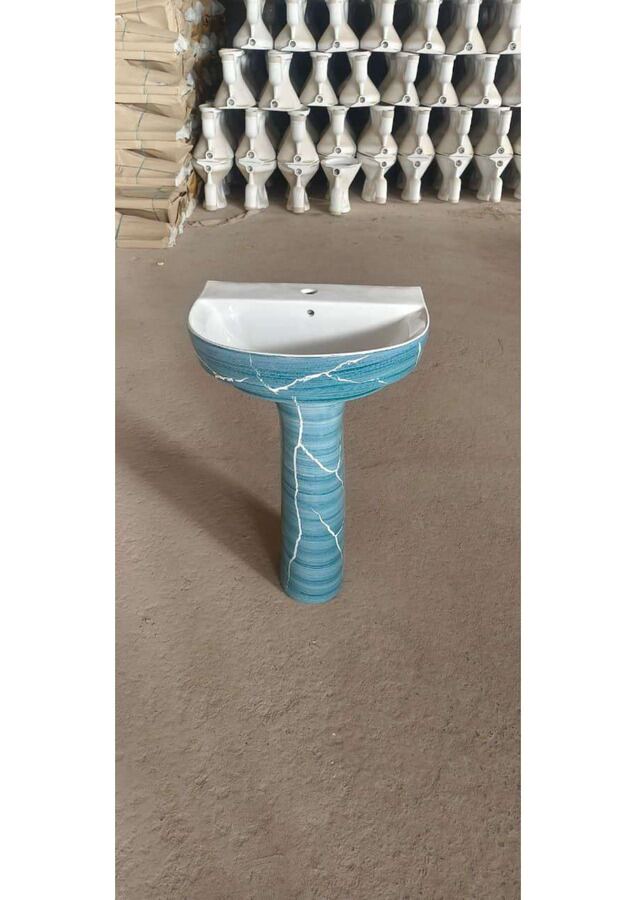 Colour pedestal basins in stock